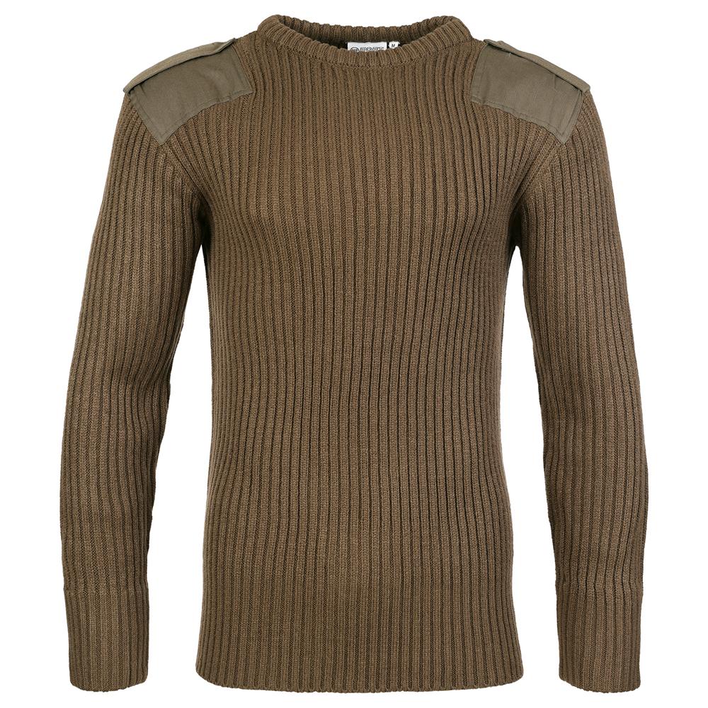 FORT CREW NECK COMBAT JUMPER GREEN S 