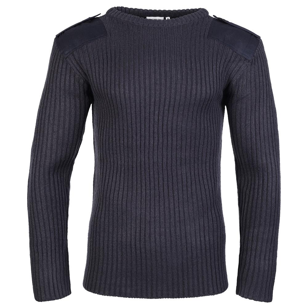 FORT CREW NECK COMBAT JUMPER NAVY BLUE S 