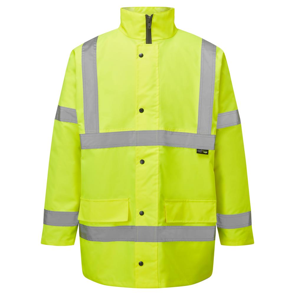 HI VIS MOTORWAY JACKET YELLOW S 