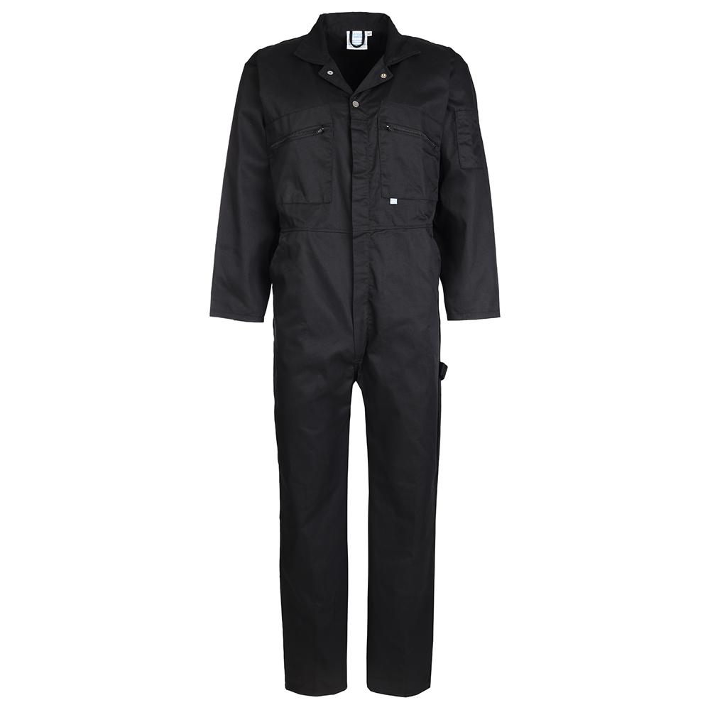 FORT ZIP FRONT COVERALL BLACK 34 