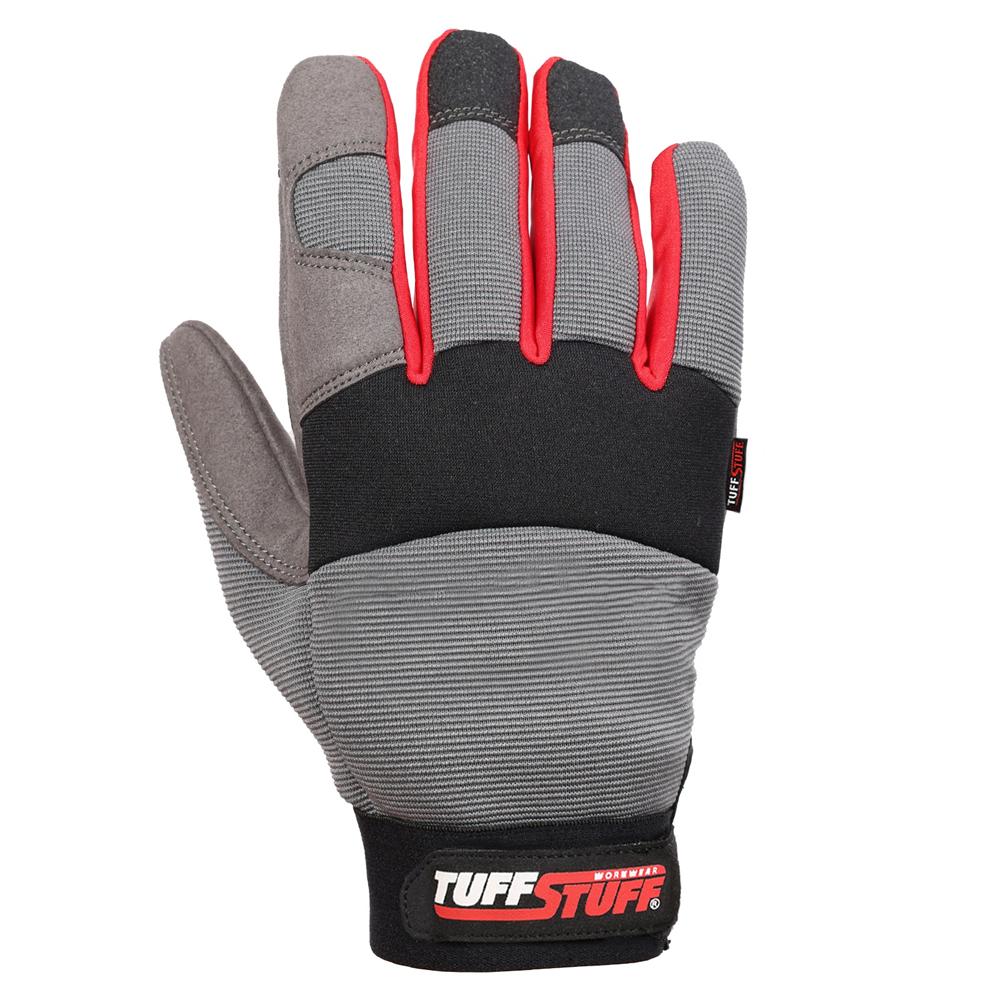 TUFFSTUFF PRO WORK GLOVES BLACK L 