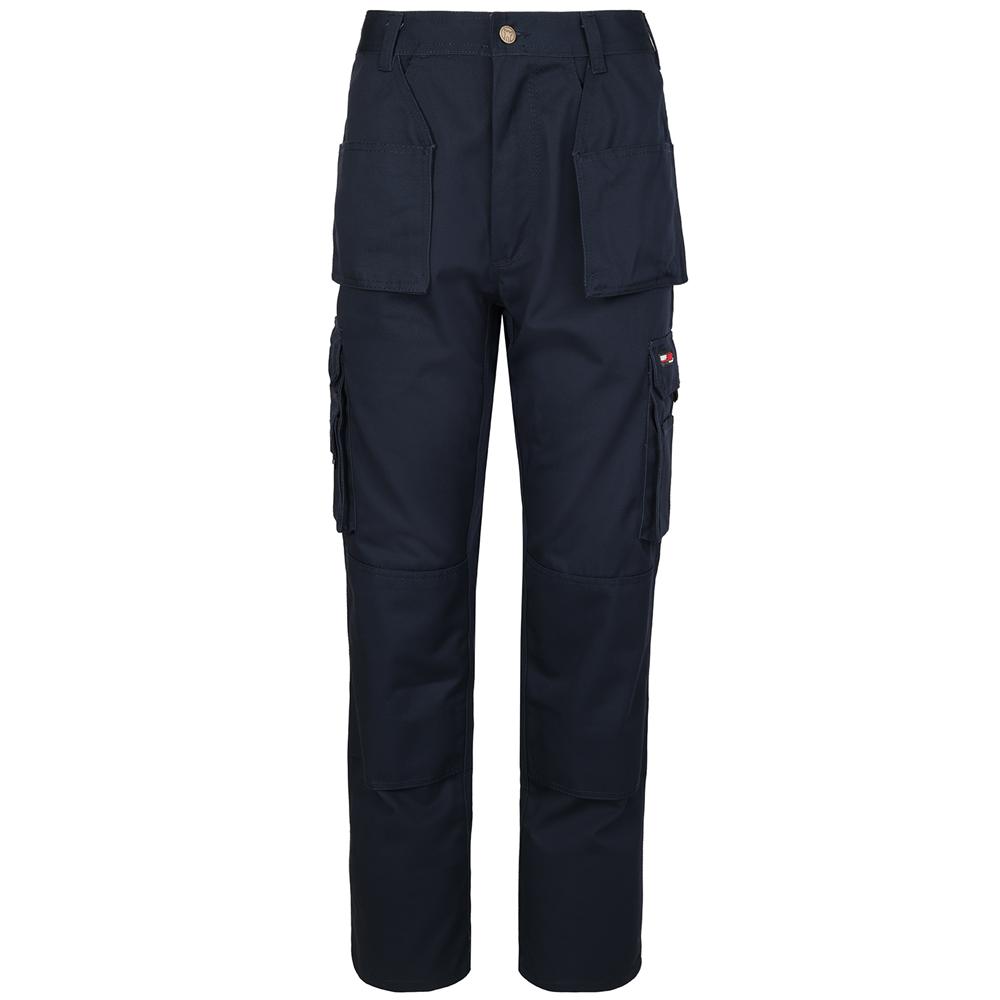 TUFFSTUFF PRO WORK TROUSERS NAVY BLUE 28R 