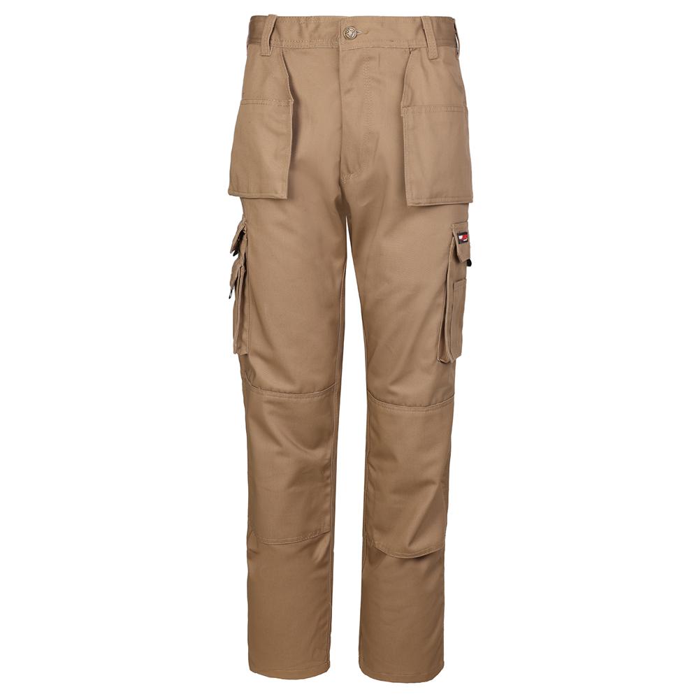 TUFFSTUFF PRO WORK TROUSERS STONE 28R 