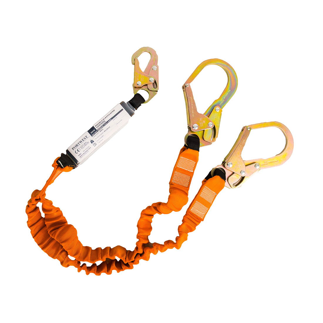 Double 140kg Lanyard with Shock Absorber