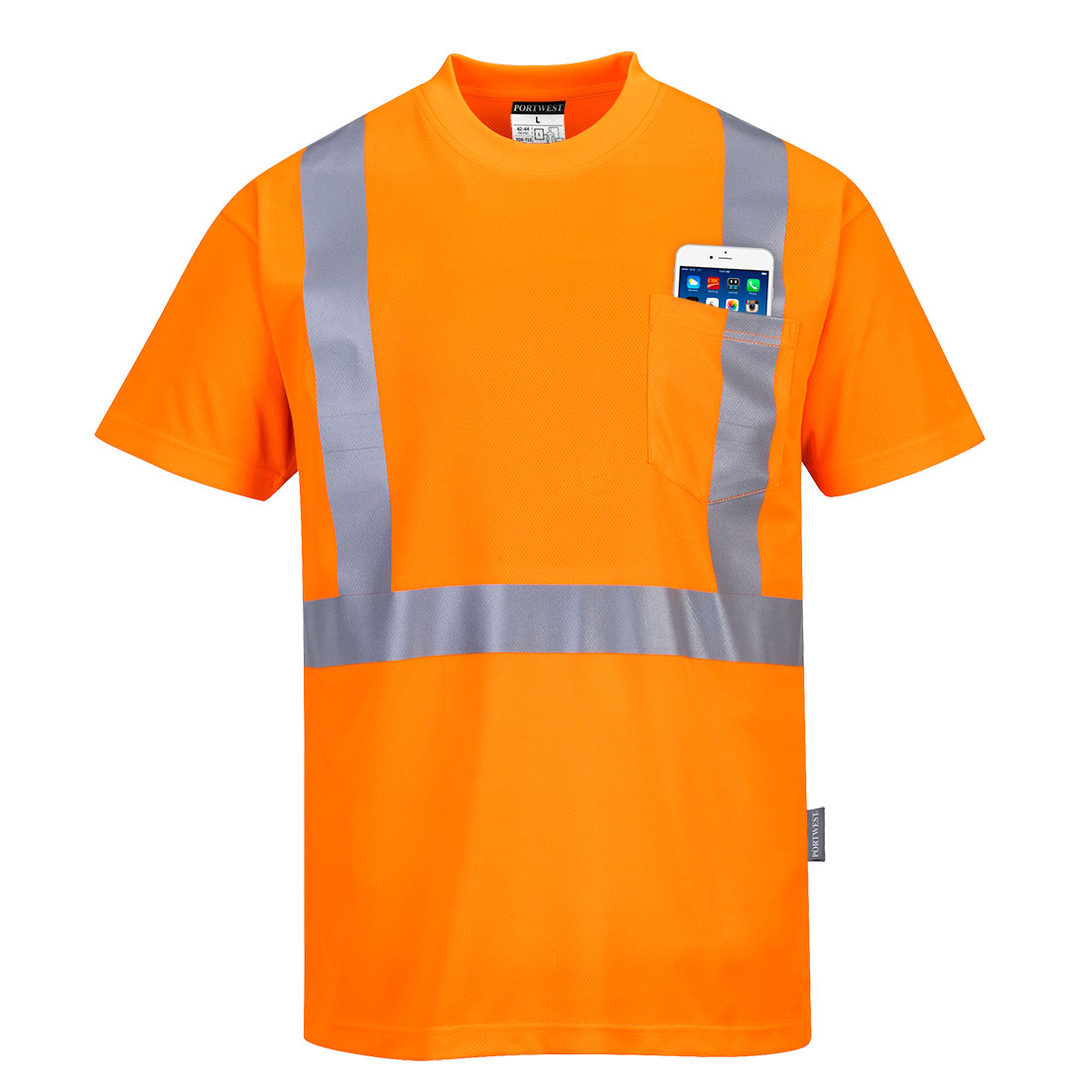 Hi-Vis Pocket T-Shirt 